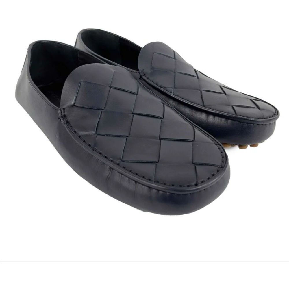 Bottega Veneta - Intrecciato Douglas Loafers -  Black- 40 1/2 US 7.5